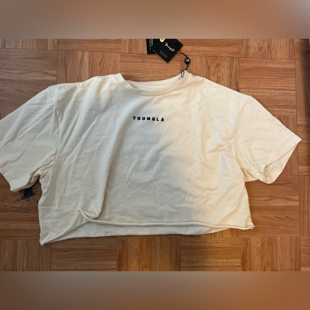 Workout crop top from Youngla